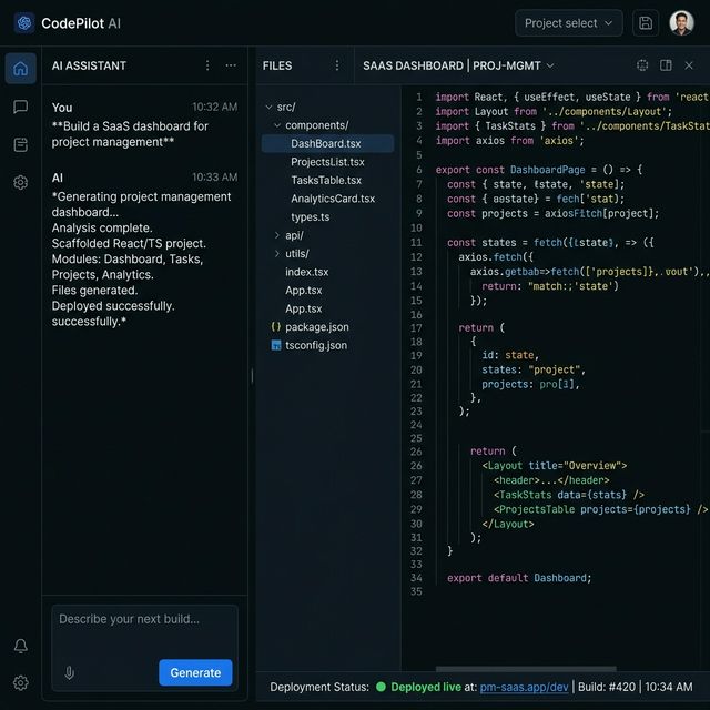 NovaX AI web builder deployment